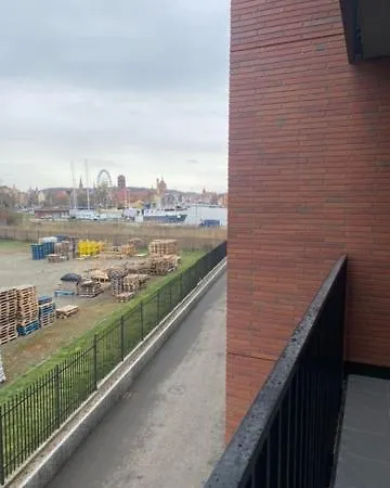 Apartament Nad Motlawa Z Widokiem Gdaňsk Exteriér fotografie